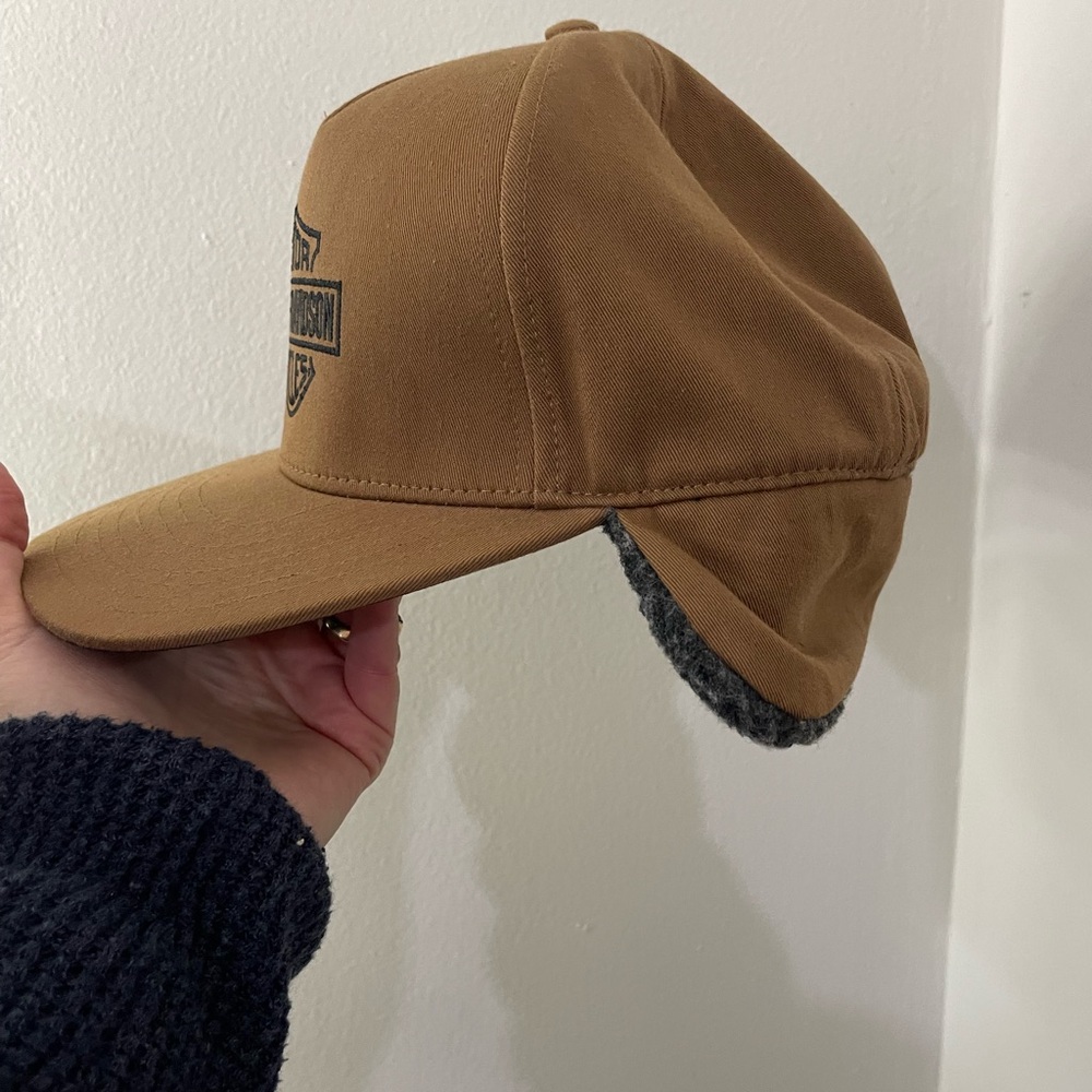 Harley-Davidson Brown Cap with Ear Flaps - Picture 10 of 12